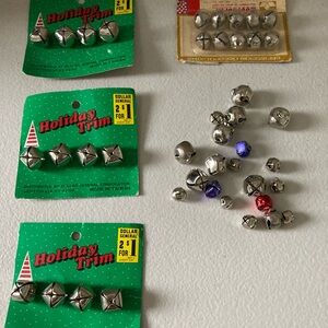 Jingle Bells Lot of Assorted Styles Sizes and Colors Some Are New on Packaging
